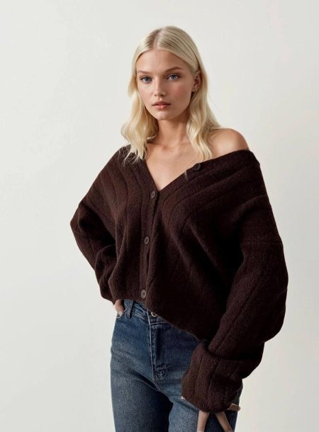 جرزة بنية صوف