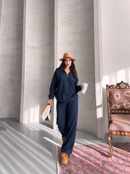 طقم عملي صوف ناعم